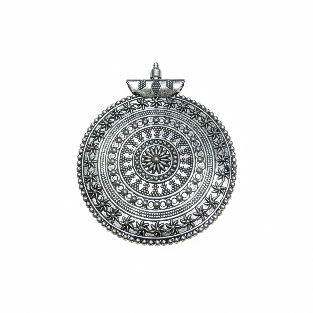 Silver Oxidize Pendant 1 pc