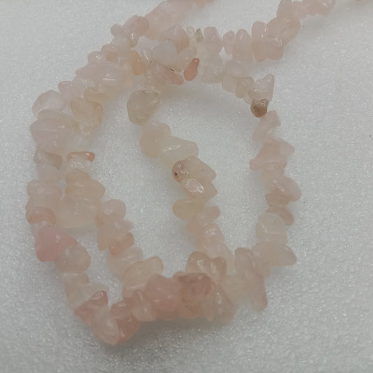 Rose cut Uncut stone beads 1 string