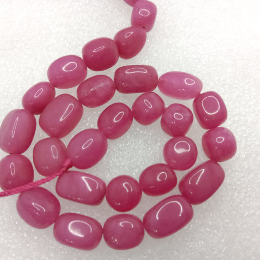 Manik High quality tumble stone beads 1 string 8x11mm