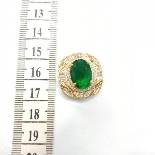 High quality dark green colour AD connectors 22mm (2cm) (2pcs)