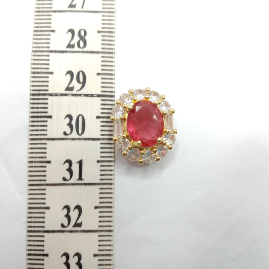 Ruby (6pcs) high quality AD connectors 16mm(1 inches)