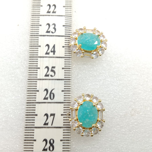 Sea green(6pcs) high quality AD connectors 16mm(1 cm)