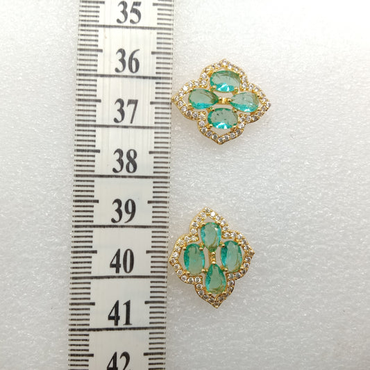 Sea green (6pcs) high quality AD connectors 23mm(2cm )
