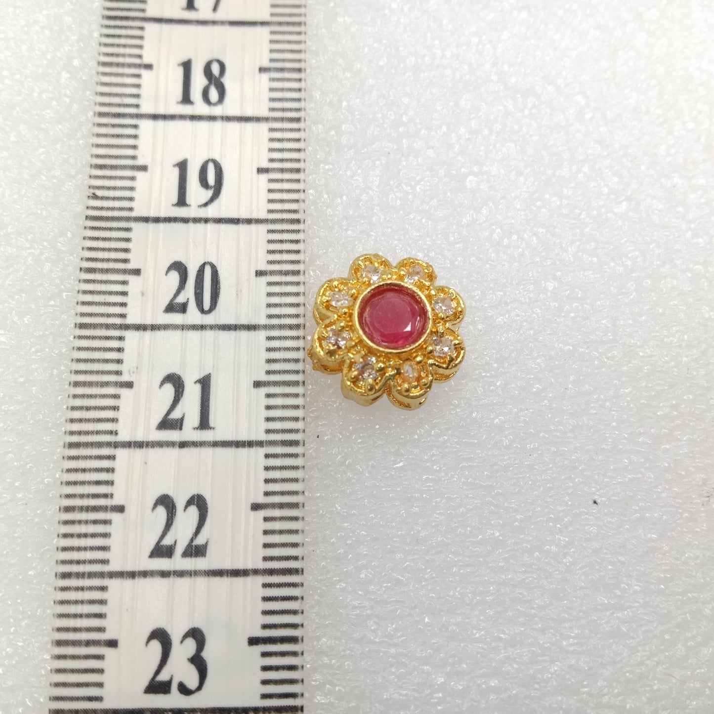 Ruby (10pcs) high quality AD connectors 15mm(2cm )