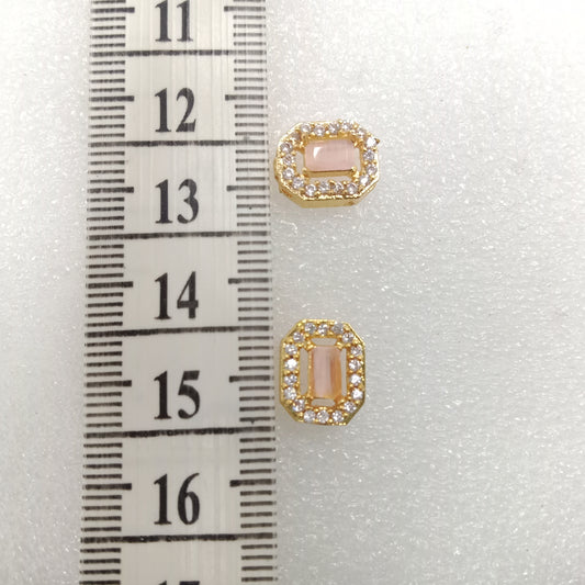 Light pink (10pcs) high quality AD connectors 12mm(2cm )