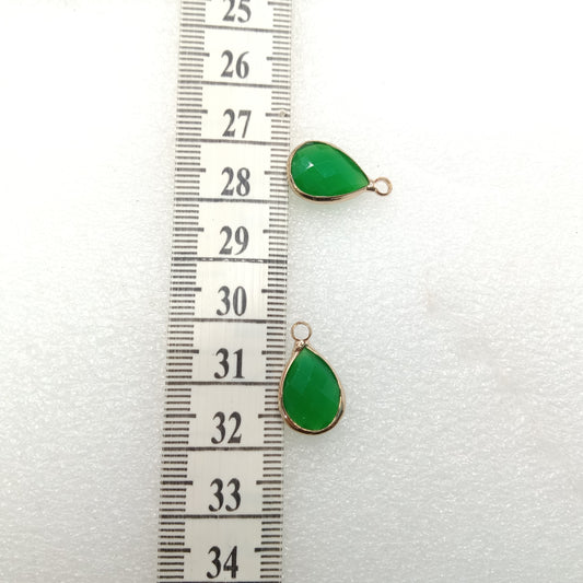 Dark green (10pcs) high quality fancy jewellery connectors 19mm(2cm )