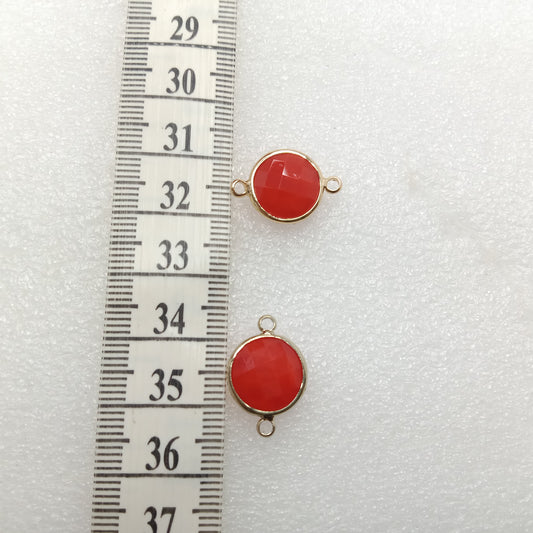 Red (10pcs) high quality fancy jewellery connectors 18mm(2cm )