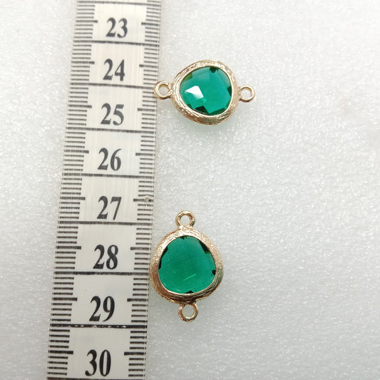 Green (10pcs) high quality fancy jewellery connectors 18mm(2cm )