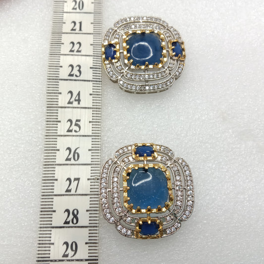 Dark blue (2pcs) high quality AD connectors 31mm(2cm )