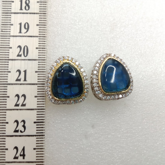 High quality(1 pair) erasing dark blue colour 22mm (2cm)