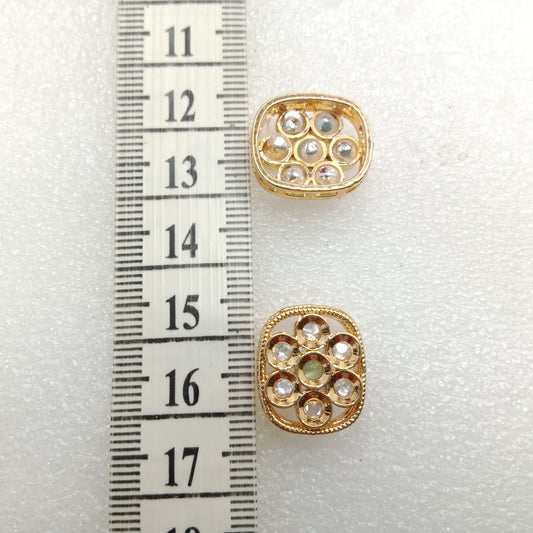 Mint(6pcs) high quality kundan connectors 18mm(2cm)