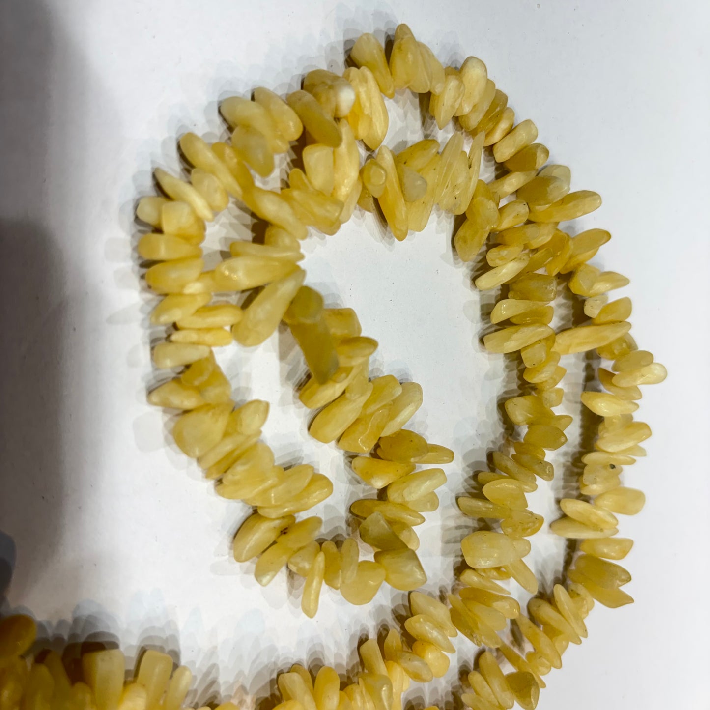 Calcite Uncut stones Beads 1 String