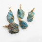 Raw Crystal Quartz Wire-Wrapped Pendants 1.5 inch size.