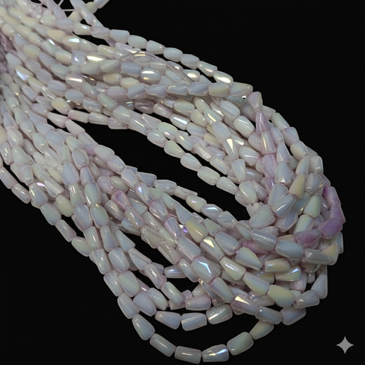 Twisted Crystal High Quality Beads 1 string
