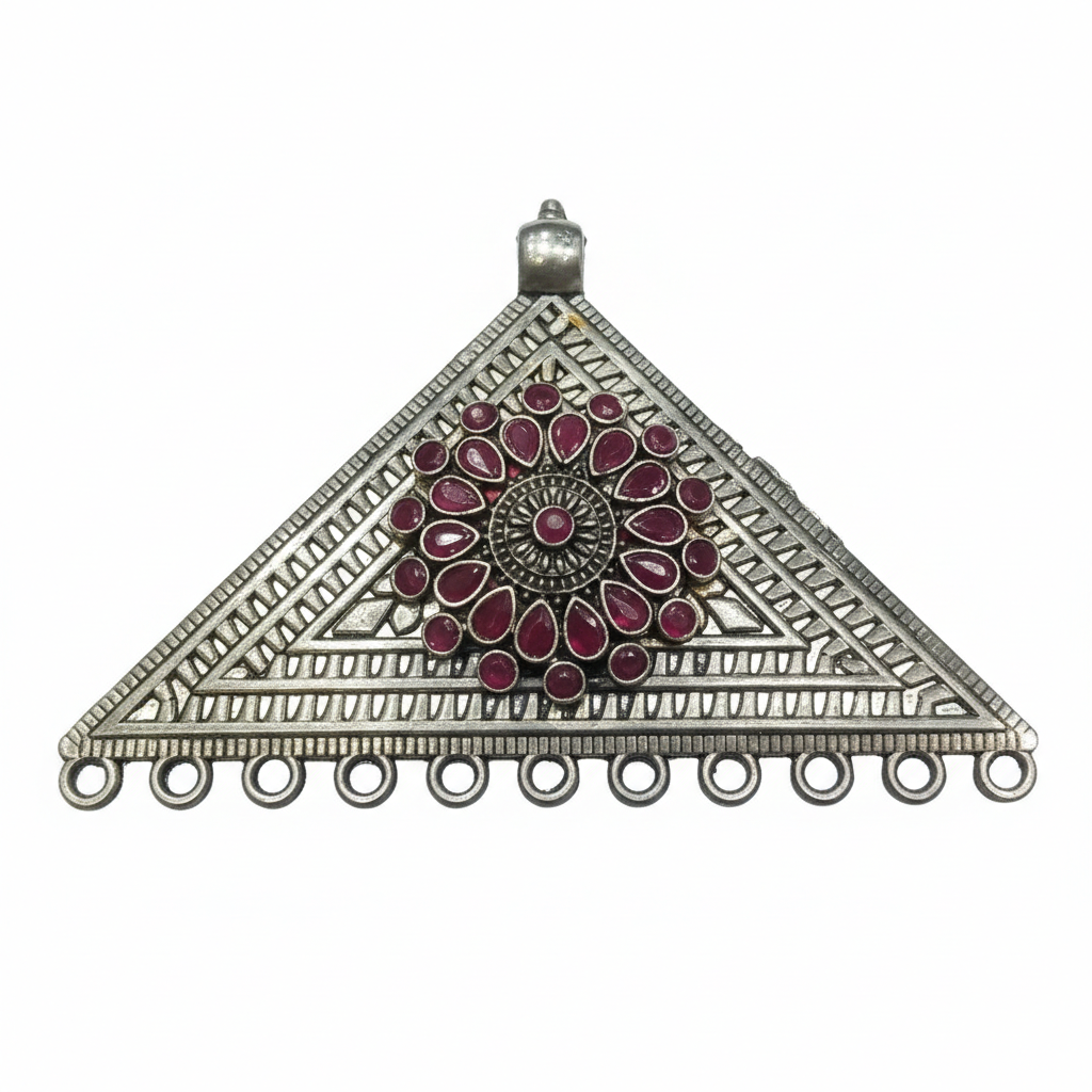 Silver Oxidize Pendant 1 pc
