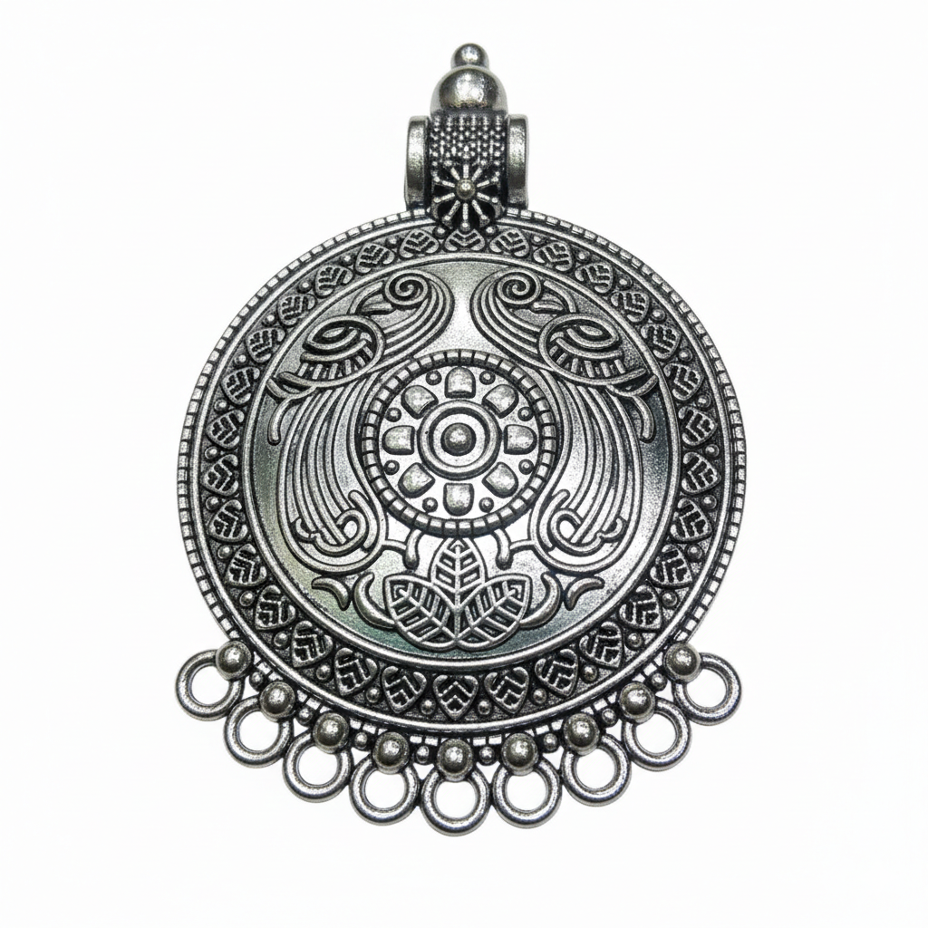 Silver Oxidize Pendant 1 pc