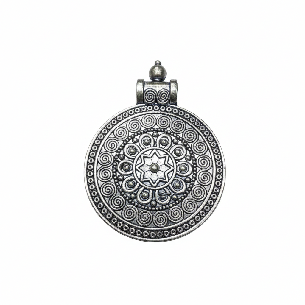 Silver Oxidize Pendant 1 pc