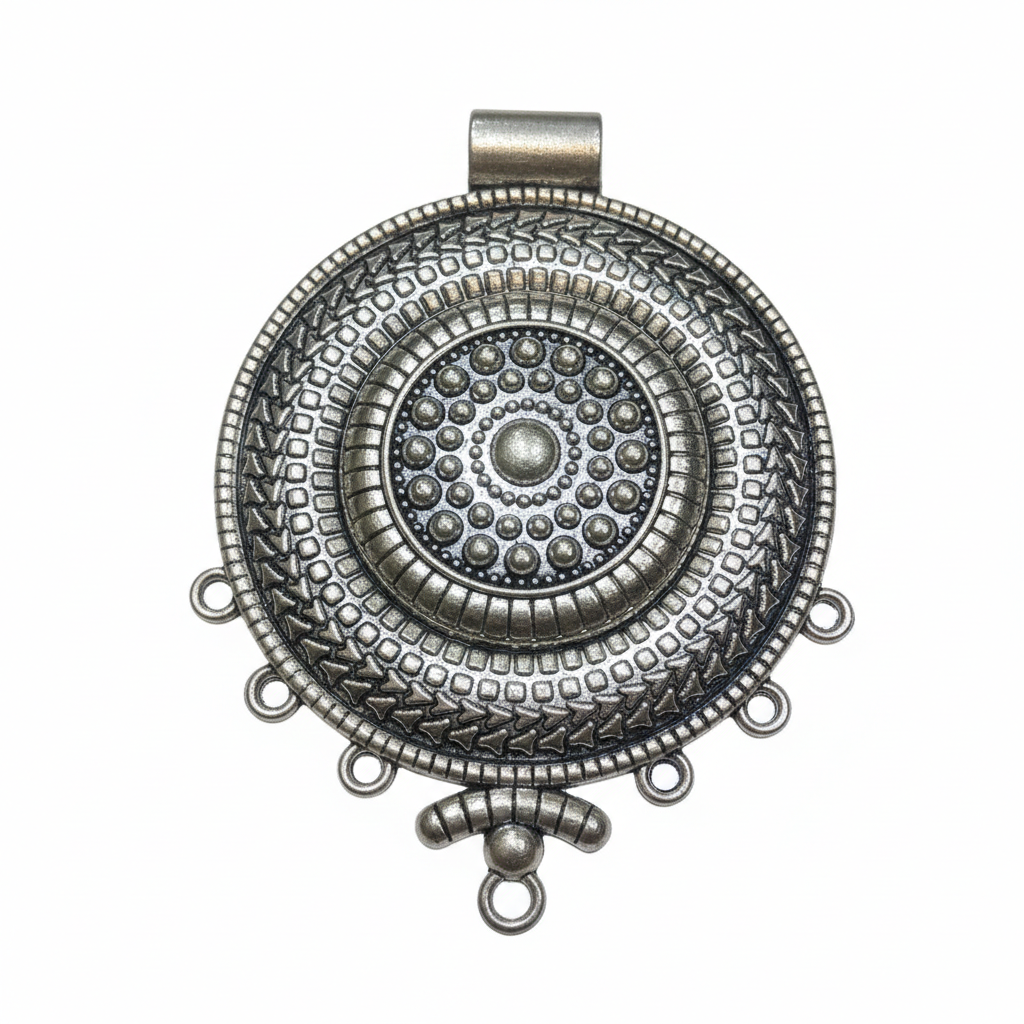 Silver Oxidize Pendant 1 pc