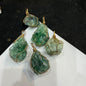 Raw Crystal Quartz Wire-Wrapped Pendants 1.5 inch size.