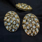 High quality meenakari kundans 2.25 inches 1 pkt 1 pc