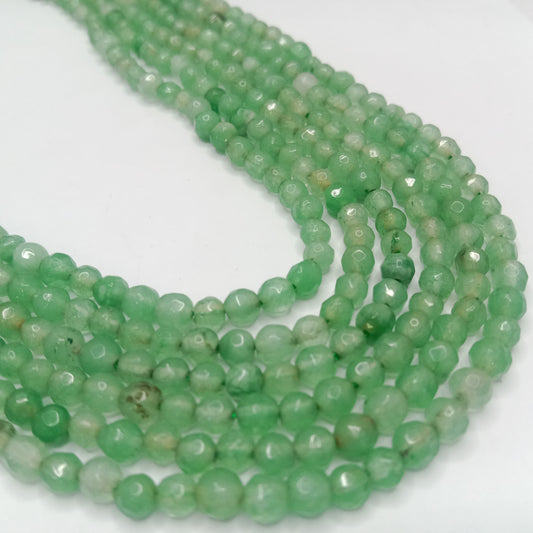 Light Green High Qualityagate Round Beads 4mm 1 string