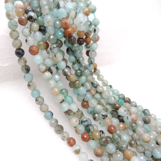 Mint mix colour High Quality agate Round Beads 6mm 1 string(60pcs)
