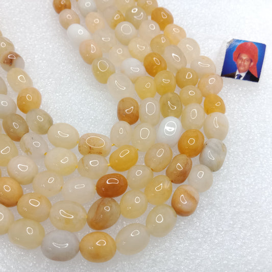 Mexican fire High quality tumble stone beads 1 string(8x11mm)