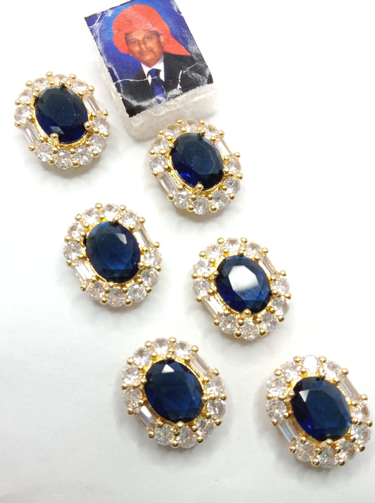 Dark blue(6pcs) high quality AD connectors  16mm(1 cm)