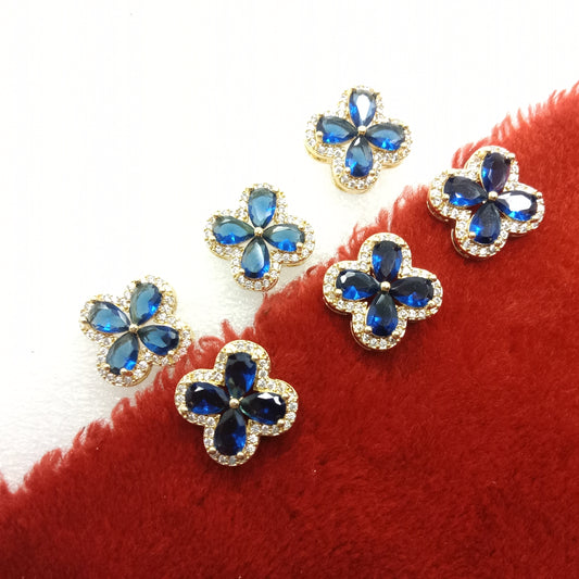 Dark blue (6pcs) high quality AD connectors 13mm(2cm )