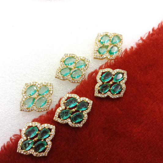 Sea green (6pcs) high quality AD connectors 23mm(2cm )