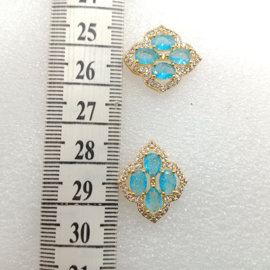 Sea blue (6pcs) high quality AD connectors 23mm(2cm )