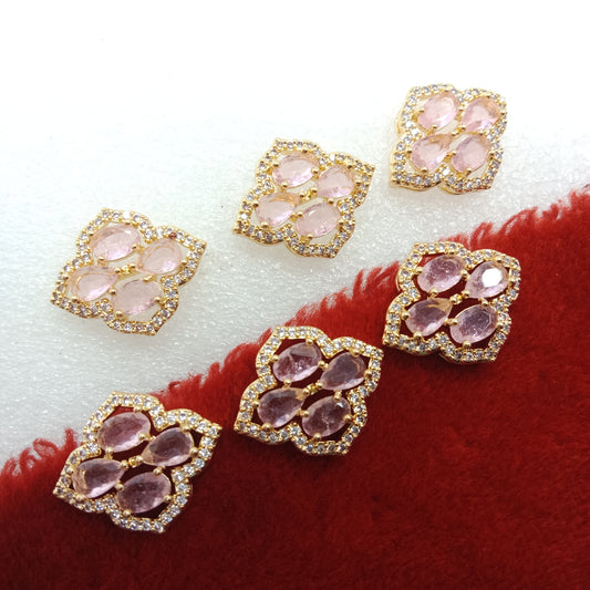 Light pink (6pcs) high quality AD connectors 23mm(2cm )