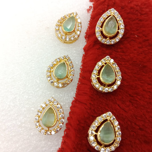 Sea green (10pcs) high quality AD connectors 13mm(2cm )