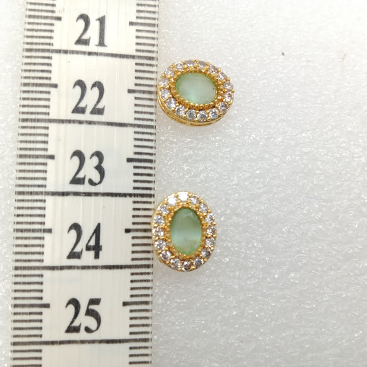Sea green (10pcs) high quality AD connectors 12mm(2cm )