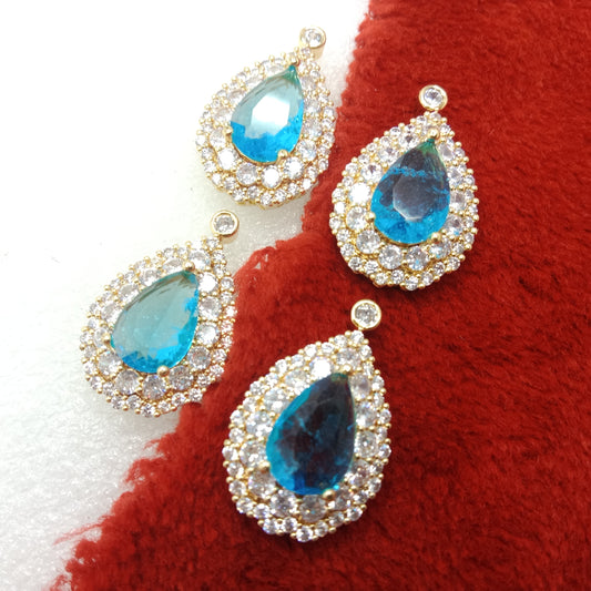 Sea blue(6pcs) high quality AD connectors 26mm(2cm )