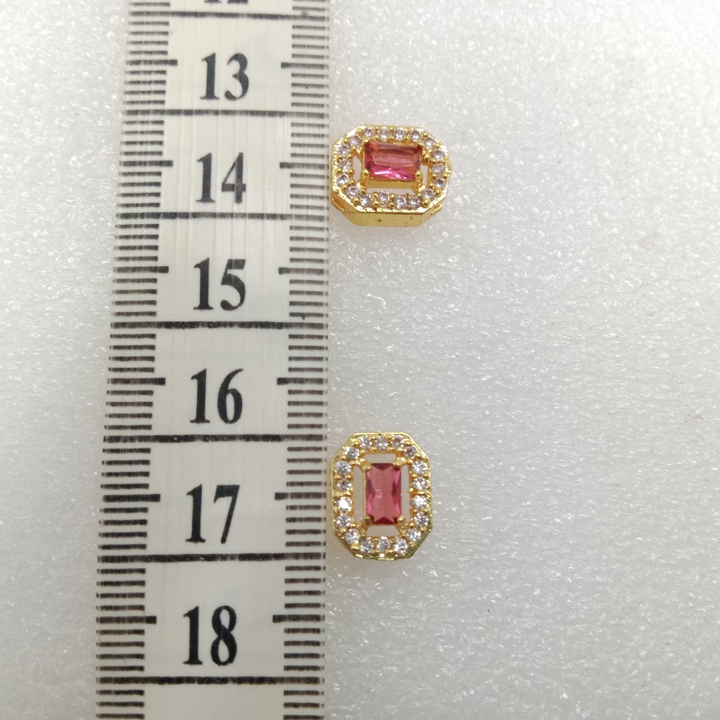 Ruby (10pcs) high quality AD connectors 12mm(2cm )