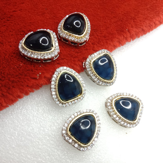 Dark blue (6pcs) high quality AD connectors 19 mm(2cm )