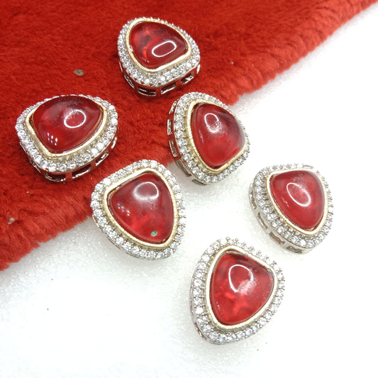 Red (6pcs) high quality AD connectors 19 mm(2cm )