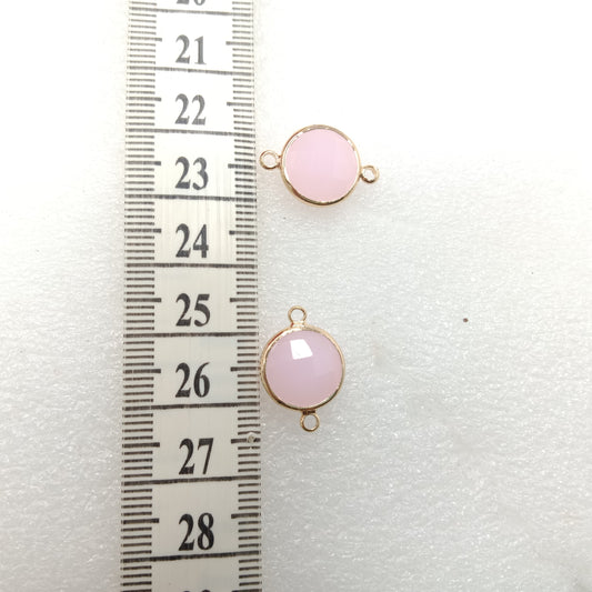 Light pink (10pcs) high quality fancy jewellery connectors 18mm(2cm )