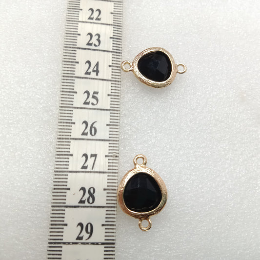 Black (10pcs) high quality fancy jewellery connectors 18mm(2cm )