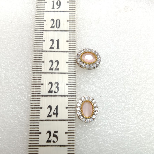 Light pink (10pcs) high quality AD connectors (14mm)(2cm)