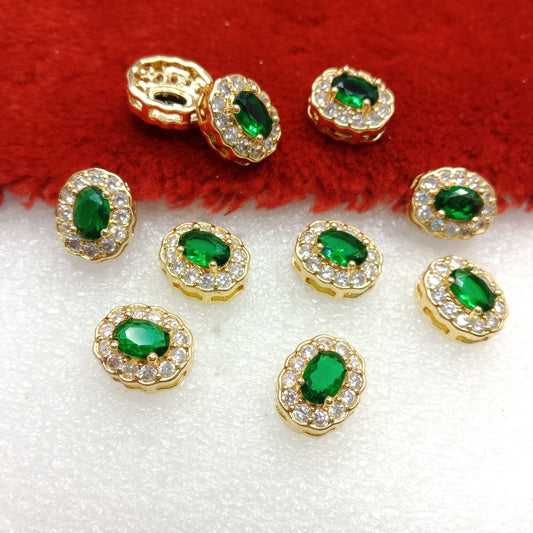 Dark green (10pcs)high quality AD connectors(12mm)(2cm)