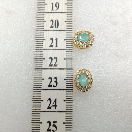 Sea blue(10pcs)high quality AD connectors(12mm)(2cm)