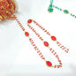 Crystal Beads Chain 1 mtr