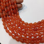 Grade A Agate Teardrop Beads for Jewelry Making 1 String (35pcs)