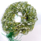 Yellowish green-white.tumbel stones beads 1 string
