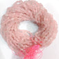 Rose quartz smooth tumbel stones beads 1 string