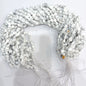 Howlite tumbel stones beads 1 string