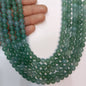 Green aventurine round Agate Beads (8mm) 1 string – by Suncity Beads.