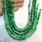 Lite green traxture round Agate Beads (8mm) 1 string – by Suncity Beads.